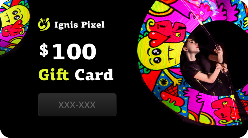 LED Ignis Pixel Gift card